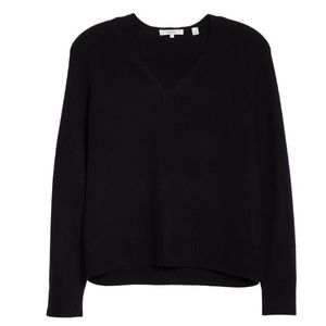 Vince Black V-Neck Sweater